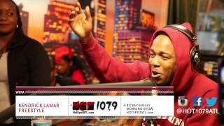 HotSpotAtl.com: Kendrick Lamar Freestyle on @Hot1079ATL