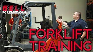 Forklift Training | Bell Forklift | Michigan Forklift Dealer