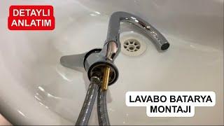 #reklam Lavabo batarya montajı | Lavabo bataryası nasıl sökülür | Lavabo bataryası nasıl takılır |