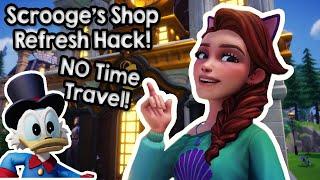 Refreshing Scrooge's Store the Same Day WITHOUT Time Traveling | Disney Dreamlight Valley