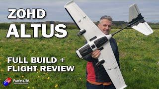 ZOHD Altus: Maiden flight footage and full review