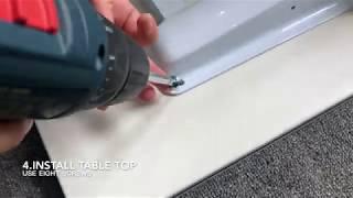 How To Install Training Table For Small Office And Training Room | Naz Furniture