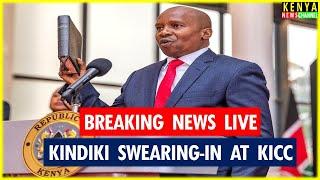 LIVE - Kithure Kindiki Swearing-in at KICC as Deputy President of Ruto after Gachagua impeachment