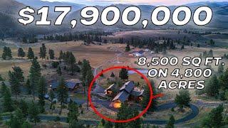 Inside a $17,900,000 Montana Ranch on 4,800 Acres!