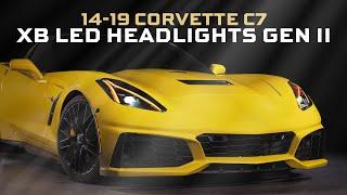 NEW Morimoto 2014-2019 C7 Corvette XB Headlights Gen 2 | Upgrade Your Ride with C8-Inspired Style!