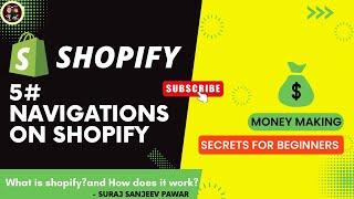 Navigation on Shopify