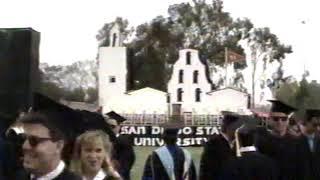 San Diego State University 1991 Graduation