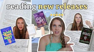 reading my most-anticipated new releases!  5-stars or disappointed?