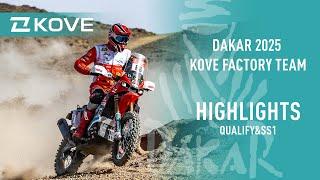 KOVE DAKAR 2025:HIGHLIGHTS OF KOVE RIDERS in SS1