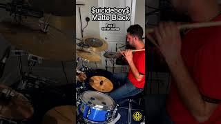 (P2) MATTE BLACK $UICIDEBOY$ DRUM COVER #shorts #suicideboys #g59 #g59records