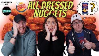 NEW! Burger King All Dressed Chicken Nuggets | COLLABORATION w/ Junkfood Junction