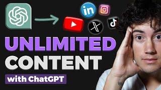 How to Use ChatGPT for Content Creation! (Custom Workflow)