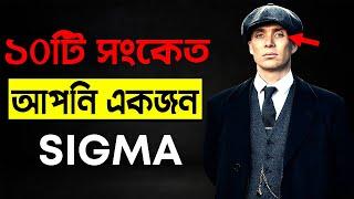 ১০টি সংকেত, আপনিও একজন সিগমা | 10 Surprising Signs You are a Sigma Male | How To Be A Sigma? BANGLA