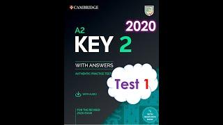 KET 2 2020 - Test 1 (A2 KEY 2020)