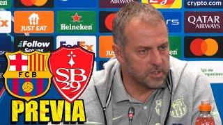 Rueda prensa HANSI FLICK: FC BARCELONA vs STADE BREST