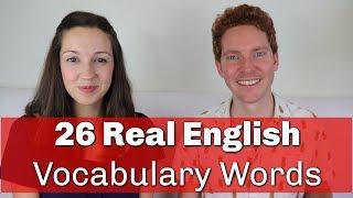 26 Advanced English Vocabulary A-Z