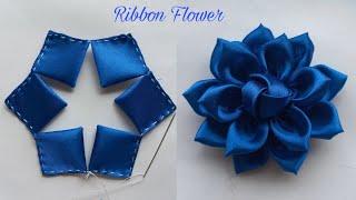 How To Make Fabric Flower | How to make an adorable fabric rose flower ~ in just 13 minutes!