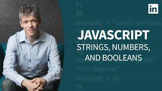 JavaScript Tutorial - VARIABLES: Strings, Numbers, and Booleans