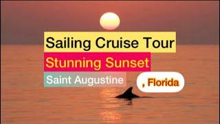 SUNSET SAILING CRUISE TOUR SO BREATHTAKING, SAINT AGUSTINE, FLORIDA 2023 #spicyladydiary