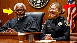 Arrogant Rookie Officer Challenges a Black Judge’s Authority– What Happens Next Stuns Everyone