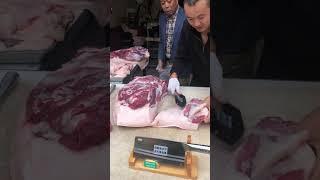 Pork cut | The best piece of meat | Slicing Pork | fresh pork #pig Oct 26