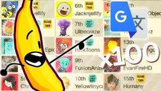 Google Translating OSC Youtubers 100 Times (Ft. Art from @Olimist )