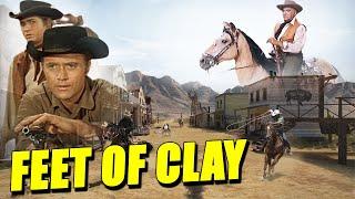 Feet of Clay I WESTERN Cowboy Full Length Movie Dan Blocker, Michael Landon Cine classic show 2024