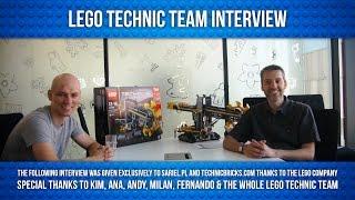 Sariel visits LEGO: LEGO Technic team interview