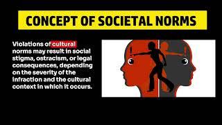 The Concept of Cultural and Societal Norms