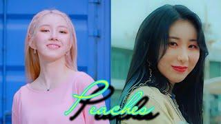 Lightsum Juhyeon and IZONE Chaeyeon cover Justine Bieber "Peaches"