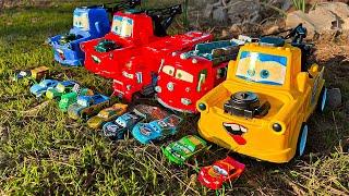 More than 50 Toy Cars Mini Car & Big Mac Trailer | Car Videos For Kids