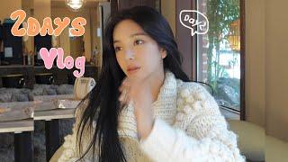 [SUB] 2Days 일상 브이로그🪀 vlog (홈메이드 김밥 / 다이어트 음료수 / 캔들 언박싱 / 액자 쇼핑 / 딥디크 방향제 / 혜미언니랑 압구정 나들이)