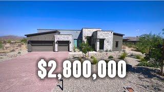 Luxury House Tour In North Scottsdale for $2.8M! | 4K