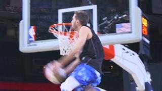 CRAZY Dunks At Halftime Of Celebrity Game Ft. Jordan Kilganon And Crew!