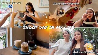 A Day In My Life- First Ever Shoot Day | Shopping & more