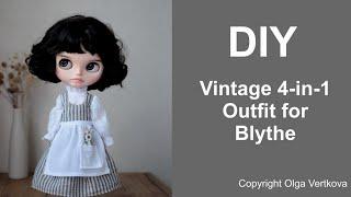 Vintage Blythe Set. Винтажный комплект для Блайз.