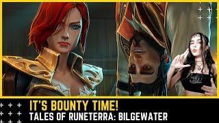 Dinka Kay REACTS - Tales of Runeterra: Bilgewater | “Double-Double Cross”