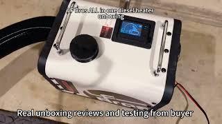 LF bros N2 diesel heater unboxing and review #dieselheater #unboxing #review