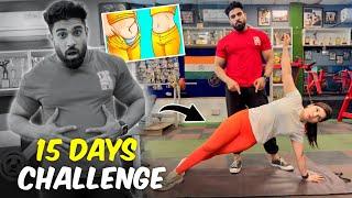 15 DAYS CHALLENGE- LOSE SIDE BELLY FAT - CHALLENGE BY UMANG KATYAL || imkavy