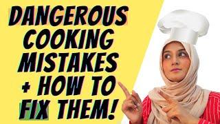 COMMON COOKING MISTAKES | COOKING TIPS FOR BEGINNERS | masoomana life