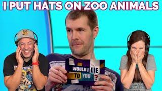 WILTY - Rhod Gilbert Takes Photos of Animals with Hats REACTION