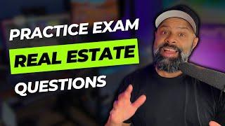 Real Estate Practice Exam 2024