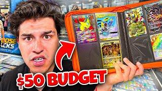 $50 Budget Challenge At Pokémon Card Show - Hunting Giratina (Ep 1)