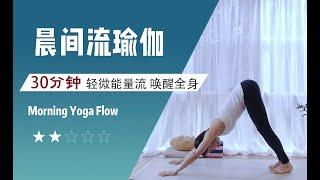 【30分钟 晨间瑜伽】轻微能量流 唤醒全身 Morning Yoga Flow