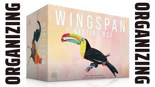 Organizing Wingspan: The Nesting Box (Fully Sleeved and Expanded, Component Upgrades) SideGame LLC