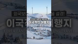 겨울에 떠나기 좋은 국내 여행지 추천!