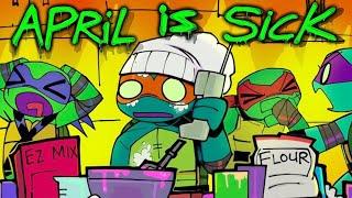 APRIL IS SICK! || TMNT Comic Dub 