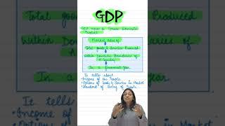 What is GDP? Class 12 Economics II Anshita Jindal