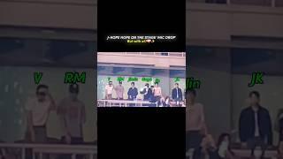 BTS MEMBERS DANCING TO MIC DROP ️ J-HOPE HOPE ON THE STAGE FINALE CONCERT #shorts #bts #ot7