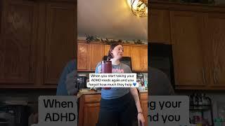 She is  medicated #normalizingnormal #adhdmom #meds #nornalizemeds